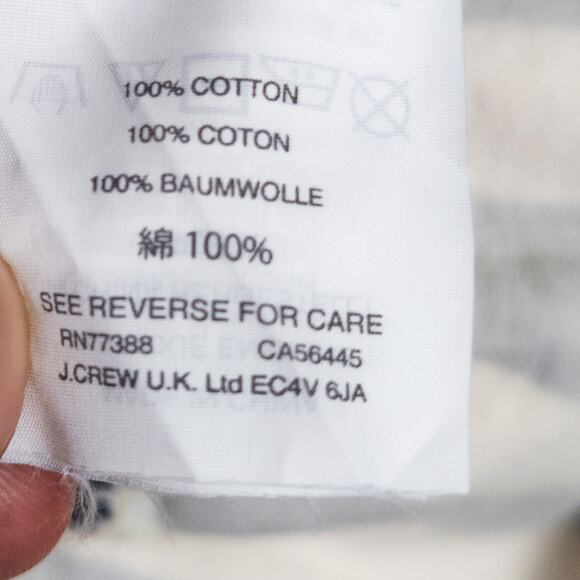 J.Crew Womens Top Striped Black and White Ruffle Nautical Preppy Cotton Size XS - Picture 10 of 11